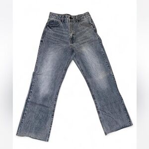 Fashion Nova High Waisted Light Blue Denim Jeans